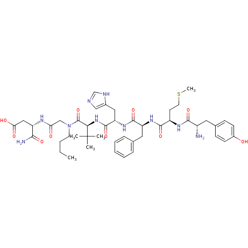 Chemical structure of BindingDB Monomer ID 50031223