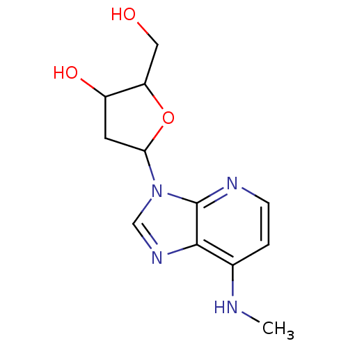 Chemical structure of BindingDB Monomer ID 50031276