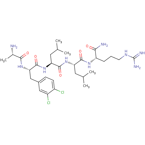 Chemical structure of BindingDB Monomer ID 50031397