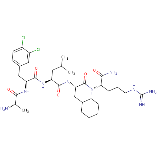Chemical structure of BindingDB Monomer ID 50031398