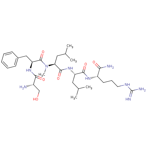 Chemical structure of BindingDB Monomer ID 50031409