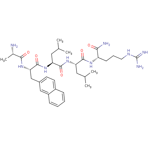 Chemical structure of BindingDB Monomer ID 50031426