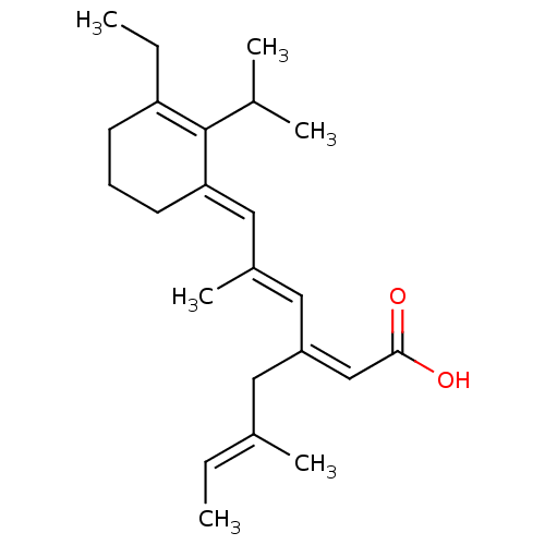 Chemical structure of BindingDB Monomer ID 50031457
