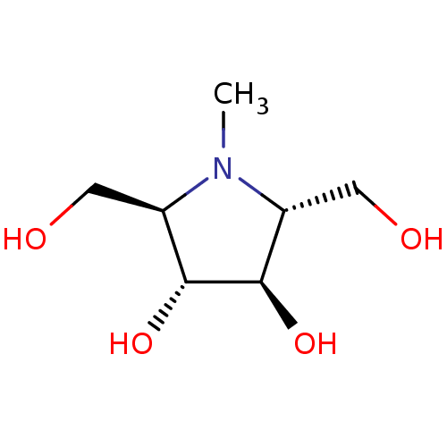 Chemical structure of BindingDB Monomer ID 50031483