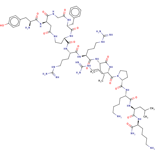 Chemical structure of BindingDB Monomer ID 50031574