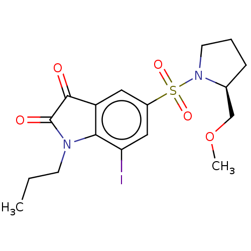 Chemical structure of BindingDB Monomer ID 50031593
