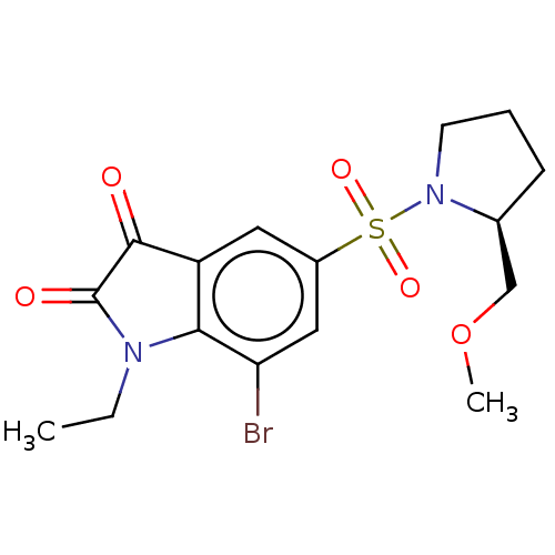 Chemical structure of BindingDB Monomer ID 50031600