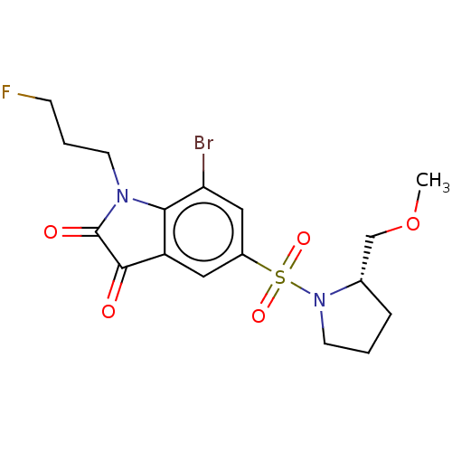 Chemical structure of BindingDB Monomer ID 50031603