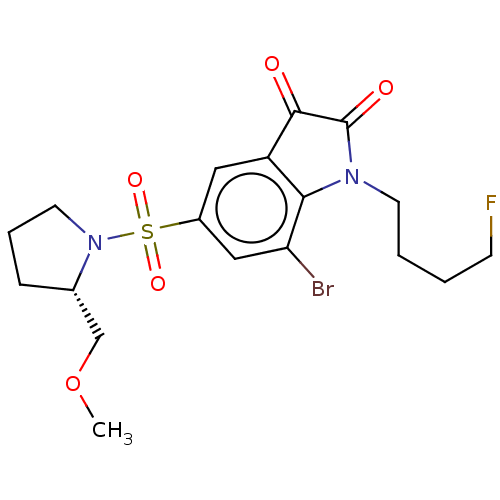 Chemical structure of BindingDB Monomer ID 50031604