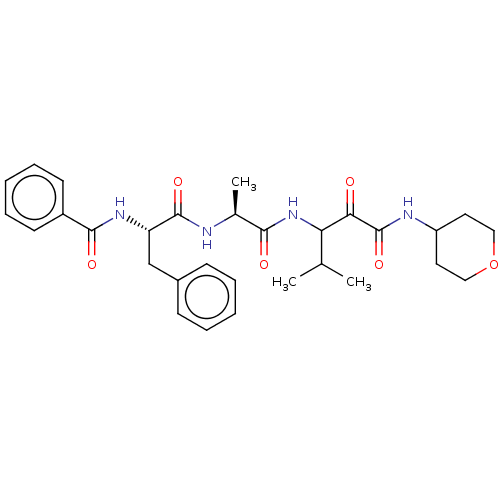 Chemical structure of BindingDB Monomer ID 50031634