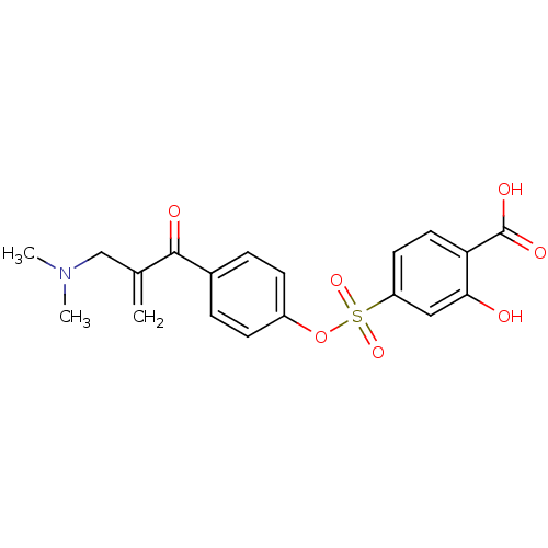 Chemical structure of BindingDB Monomer ID 50031659