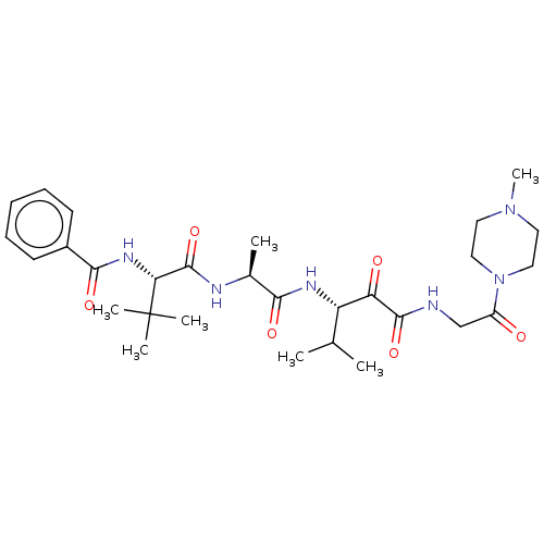 Chemical structure of BindingDB Monomer ID 50031696