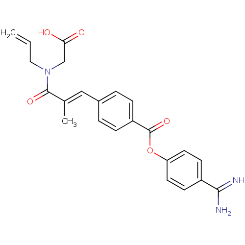 Chemical structure of BindingDB Monomer ID 50031707