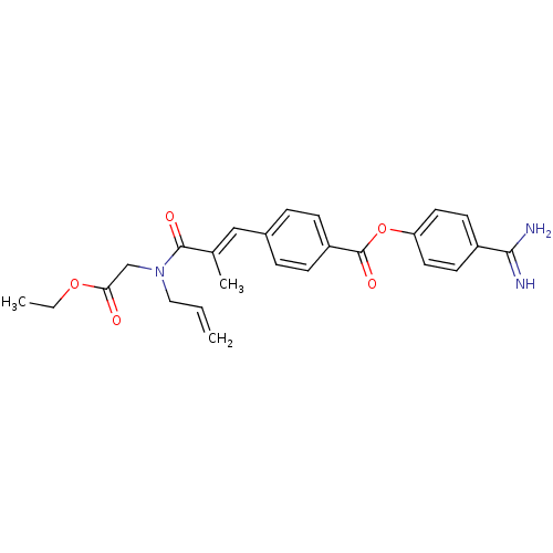 Chemical structure of BindingDB Monomer ID 50031708