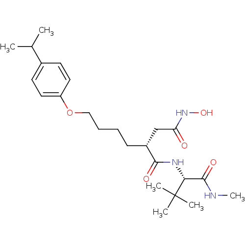 Chemical structure of BindingDB Monomer ID 50031769