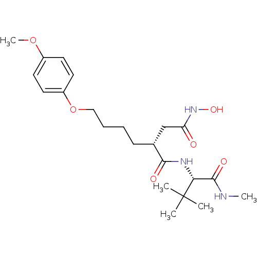 Chemical structure of BindingDB Monomer ID 50031801