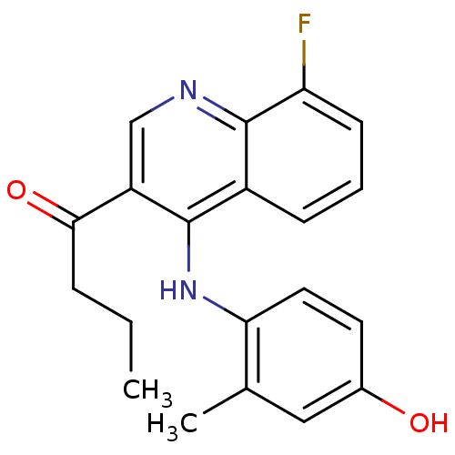 Chemical structure of BindingDB Monomer ID 50031996