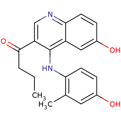 Chemical structure of BindingDB Monomer ID 50032000