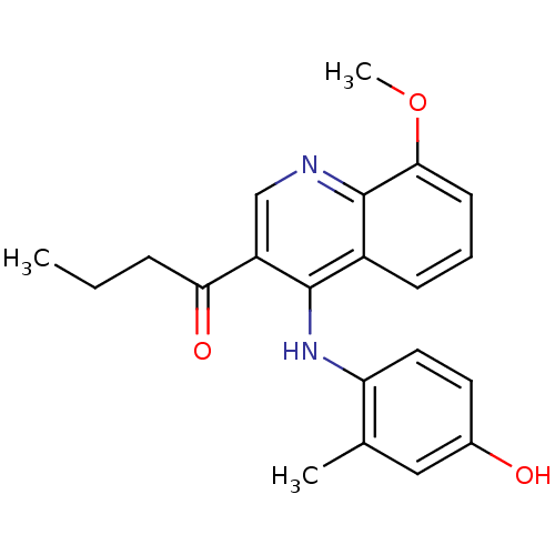 Chemical structure of BindingDB Monomer ID 50032009