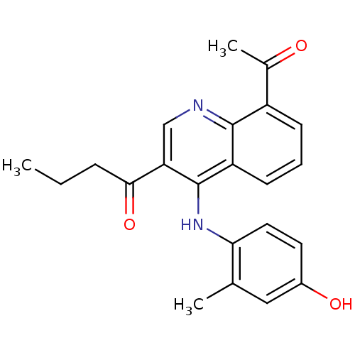 Chemical structure of BindingDB Monomer ID 50032085