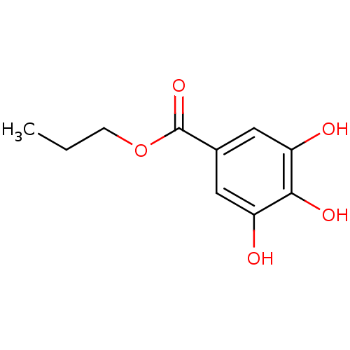 Chemical structure of BindingDB Monomer ID 50032154