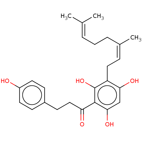 Chemical structure of BindingDB Monomer ID 50032157