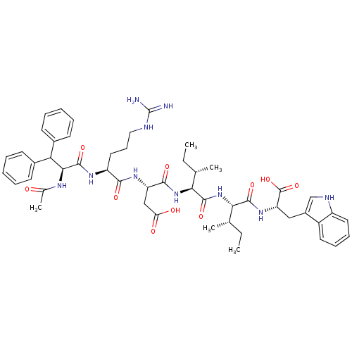 Chemical structure of BindingDB Monomer ID 50032175