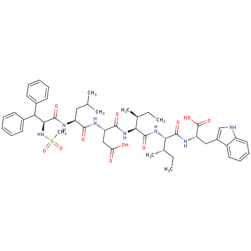 Chemical structure of BindingDB Monomer ID 50032189
