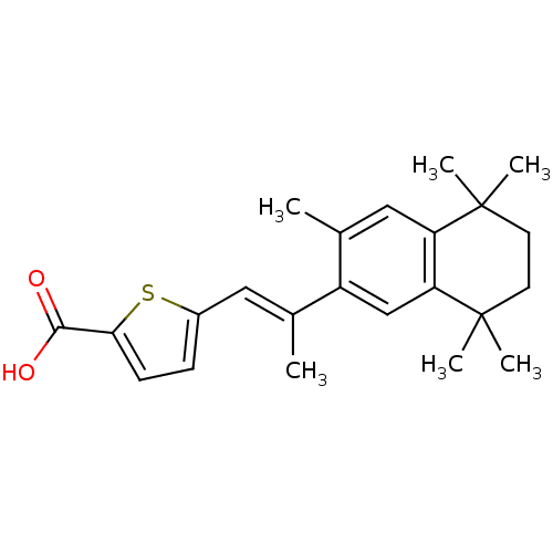 Chemical structure of BindingDB Monomer ID 50032220