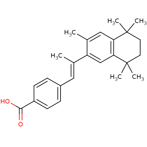 Chemical structure of BindingDB Monomer ID 50032221