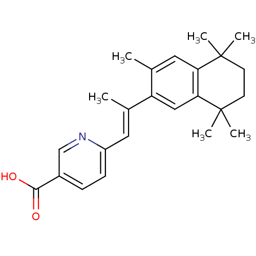 Chemical structure of BindingDB Monomer ID 50032222