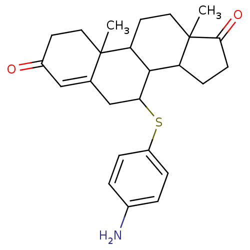 Chemical structure of BindingDB Monomer ID 50032228