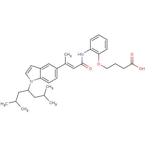Chemical structure of BindingDB Monomer ID 50032264