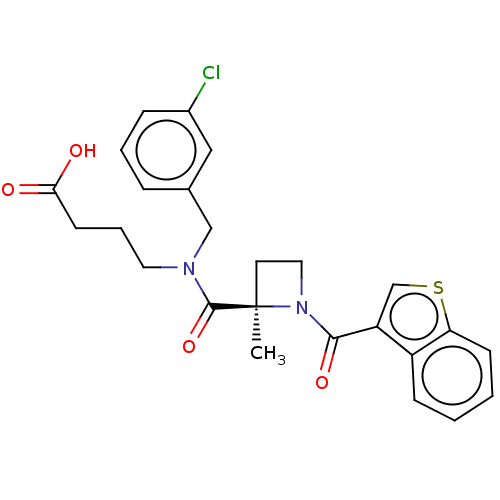 Chemical structure of BindingDB Monomer ID 50032334
