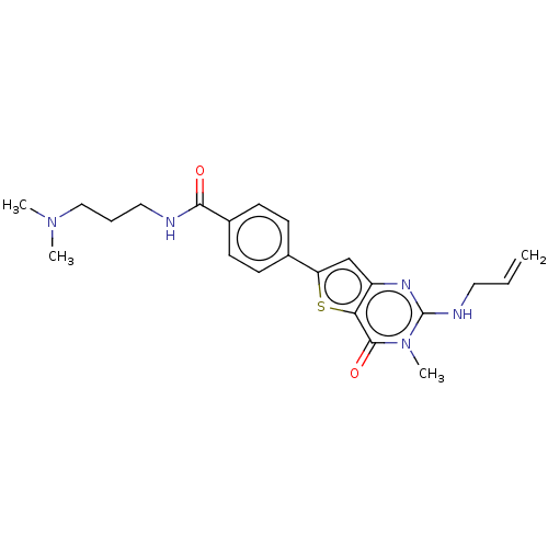 Chemical structure of BindingDB Monomer ID 50032554
