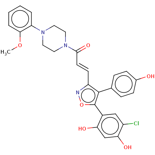 Chemical structure of BindingDB Monomer ID 50032655