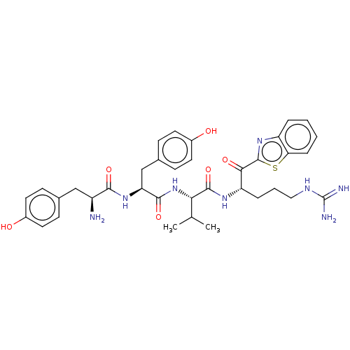 Chemical structure of BindingDB Monomer ID 50032707