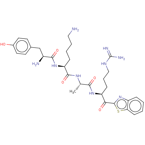 Chemical structure of BindingDB Monomer ID 50032710
