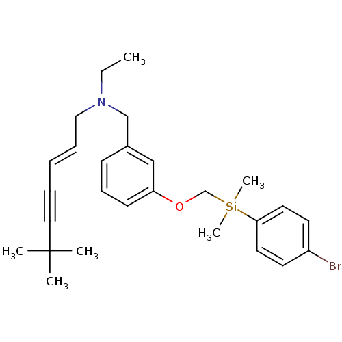 Chemical structure of BindingDB Monomer ID 50032835