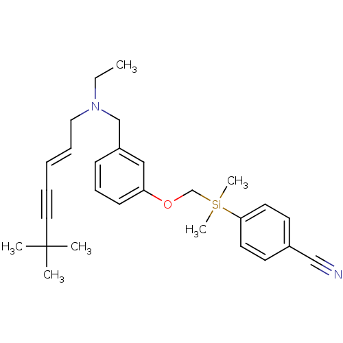 Chemical structure of BindingDB Monomer ID 50032836