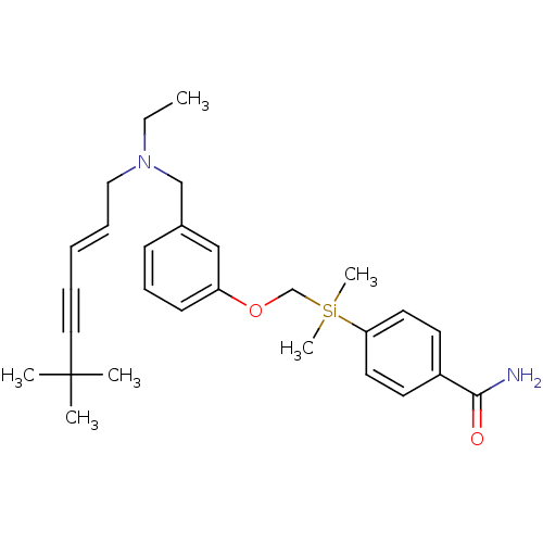 Chemical structure of BindingDB Monomer ID 50032845