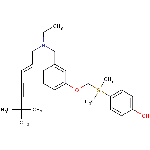 Chemical structure of BindingDB Monomer ID 50032846