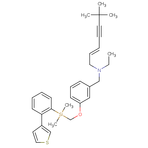 Chemical structure of BindingDB Monomer ID 50032849