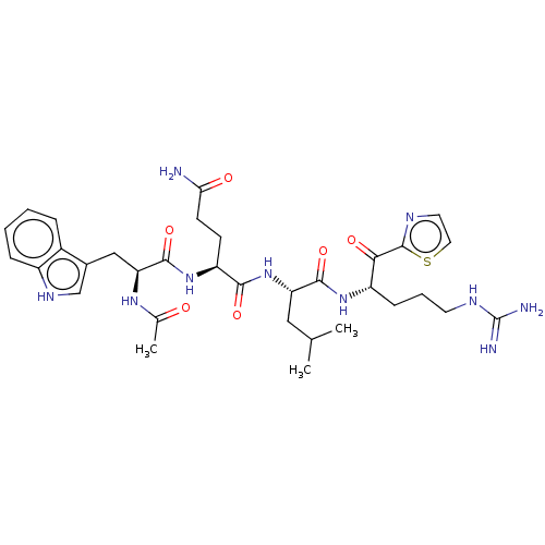 Chemical structure of BindingDB Monomer ID 50032934