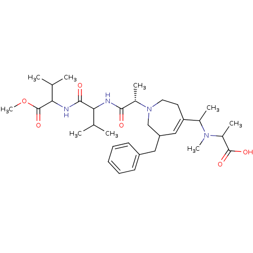 Chemical structure of BindingDB Monomer ID 50032937