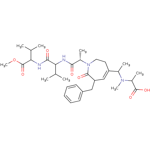 Chemical structure of BindingDB Monomer ID 50032938