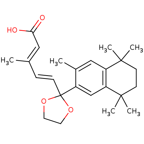 Chemical structure of BindingDB Monomer ID 50033068