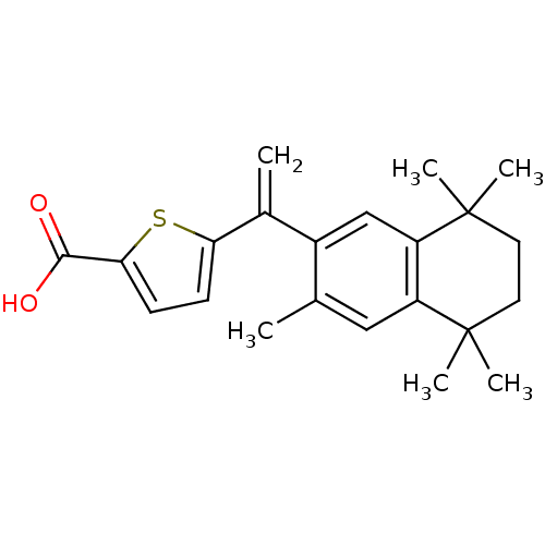 Chemical structure of BindingDB Monomer ID 50033076