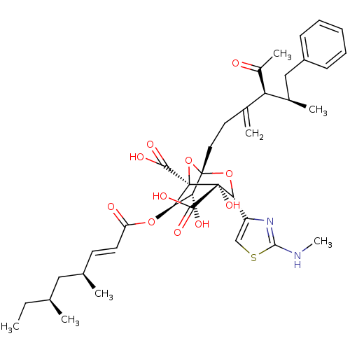 Chemical structure of BindingDB Monomer ID 50033183