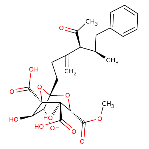 Chemical structure of BindingDB Monomer ID 50033197